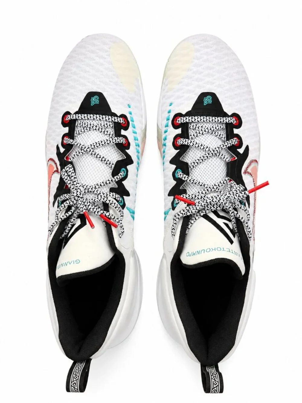 Nike Giannis Immortality Force Field White Multi  Rare Big Size 17 Hypebeast